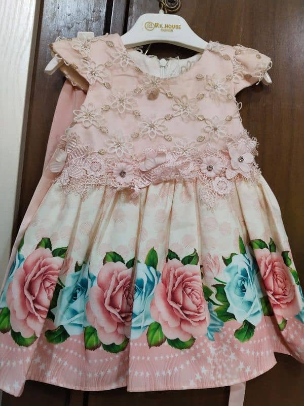 12 to 18 month baby frocks in different style and design 11