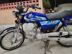 HONDA CD 70 2024 BLUE