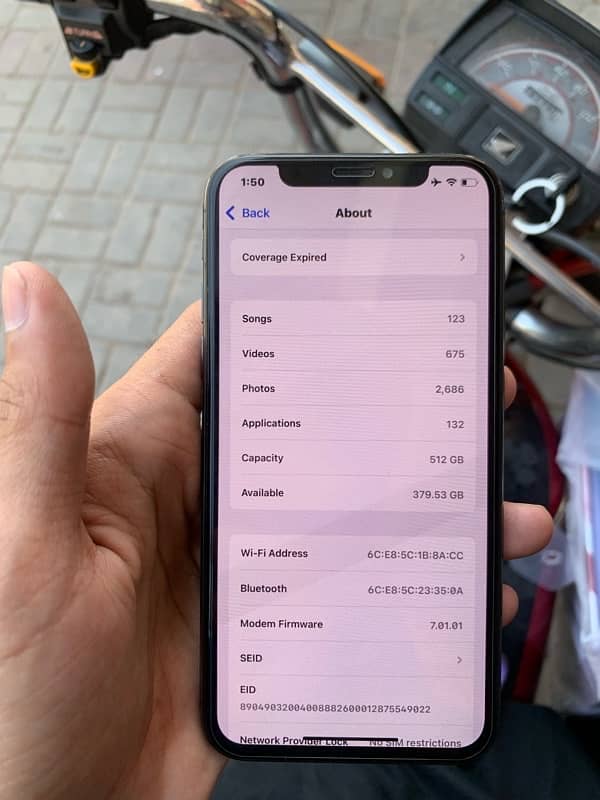 iPhone XS non pta 512gb 6