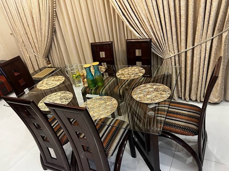 6 chairs dinning table 2