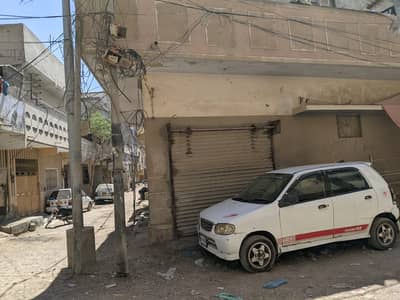 120yd House Corner - Ground + with shop - North karachi
