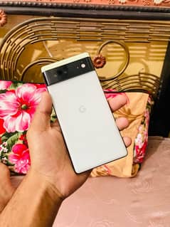 Google pixel 6 | white colour | PTA