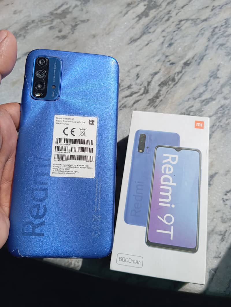 Redmi 9T for Sell 6 128 Good Condition 0