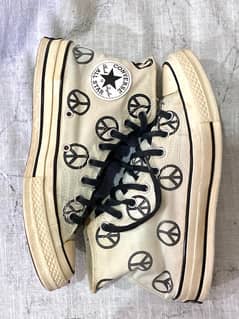 Converse Highs Unleash Peace 41 size Available