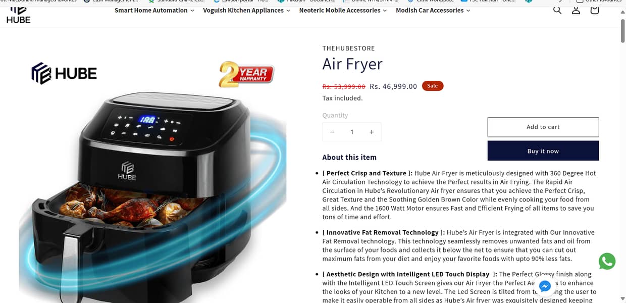 Cooking with the Hube 7 Litre Air Fryer - Healthier, Tastier, Easier! 0