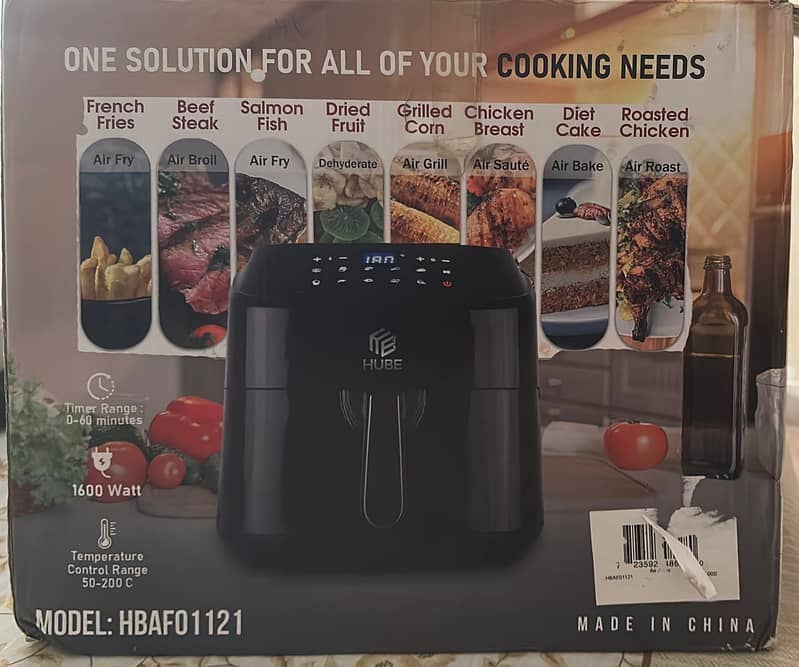 Cooking with the Hube 7 Litre Air Fryer - Healthier, Tastier, Easier! 3