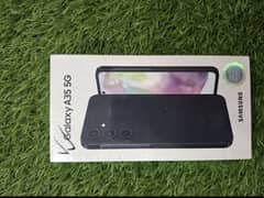 galaxy a35 5g 256 gb brand new condition 10 months warranty