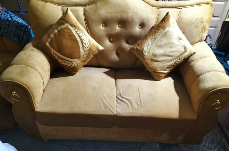 Luxury Sofa Set with Table 0