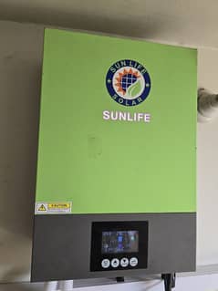 sunlife hybrid soler inverter 6.2 kw