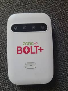 zong mbb device bolta plus just few day use  Rs7000