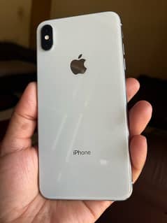 iPhone XS Max, white, PTA approved, mint confition