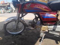 Honda CD70 All okay 2008 Multan Number