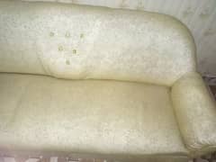 Off White Sofa Set in almost new condition.