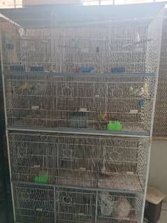 12 portion cage white colour