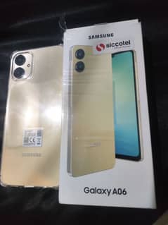 Samsung a06 just box open