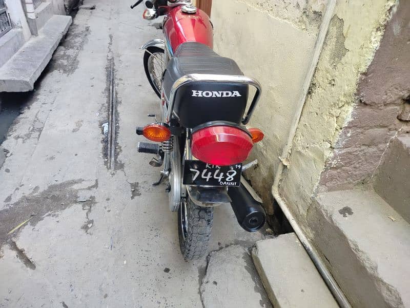 Honda cg 125 2018 model 1