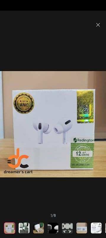 Branded air buds available 6