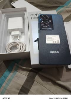 Oppo reno 11F 5G 16/256 complt smn 10/10 with full wrnty 03121190216