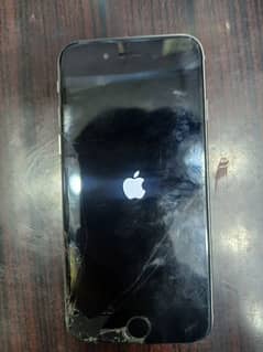 iPhone 6s pta approved 128gb glass break or apple logo py stuck hy