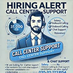 Call Center Support!