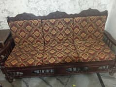 Wooden Sofa Set Very Good Condition