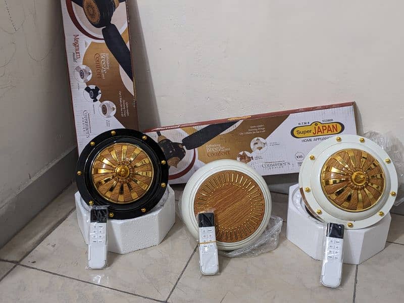 12 volt 30 watt  AC . DC Fan WI Fi Remote 12