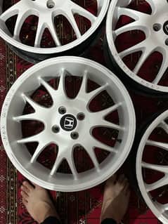 17 size rims for civic and corolla