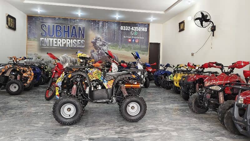 4 × 4 Hydraulic Disk Breaks Hunter Jeep Atv Quad Bikes Delivery In All 4