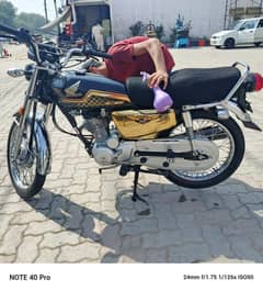 Honda CG 125 Golden Edition 2024 Urgent Sale | Honda CG 125 GE | New