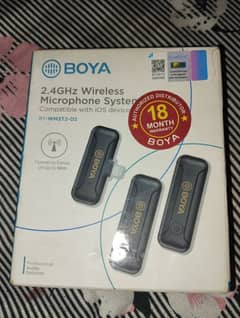 Boya Wireless Microphone 2 in 1