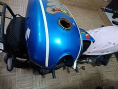 Suzuki GS 150 Original Fuel Tank in custom blue paint in 6000 only