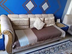 6 seater L shaped sofa set