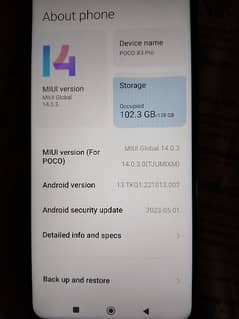 POCO X3 6GB RAM 128 GB STORAGE