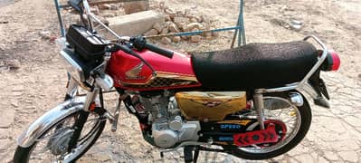 Honda CG 125 Self Start Gold Edition