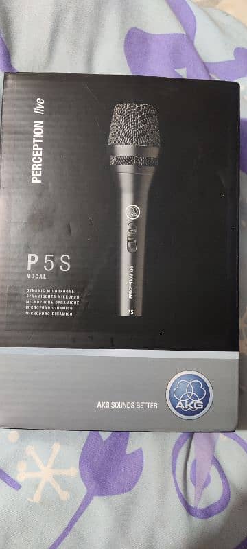 Akg microphone 100% original perception live p5s 1
