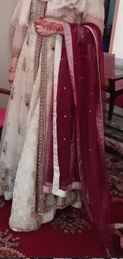 opn maxi with lehnga