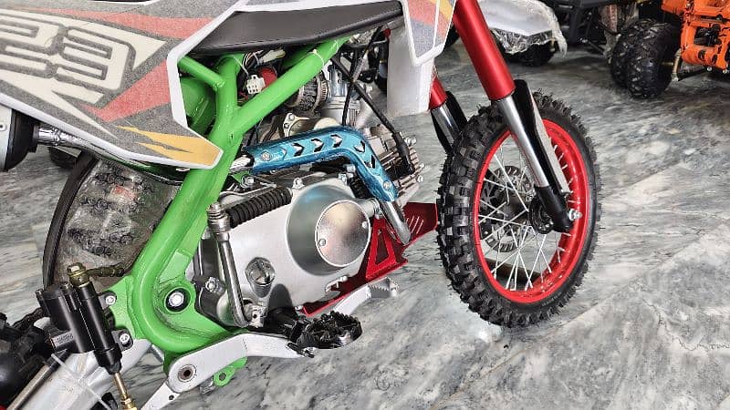 124CC Special Edition Mini Trail & Atv Quad Bikes Delivery In All Pak 9