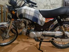 Honda CD 70 for sale black color