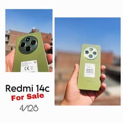 Redmi 14c 10 by 10 with box & charger