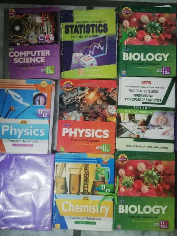 Ready made practical notebooks Matric, FSC 5