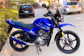 YAMAHA YBR 125G 2021 karachi no Genuine bike Seald Engine