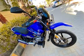 YAMAHA YBR 125G 2021 karachi no Genuine bike Seald Engine