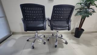 2 used chair like new for sale