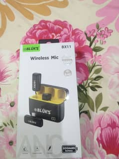 BLUK,s wire less mic  Bx 11