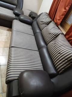 Leather Sofa For Sale 3-2-1 Excellent Condition