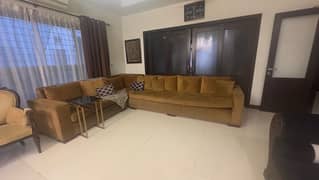 7 seater L shaped sofa