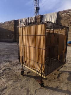 Cat Folding Moveable Cage