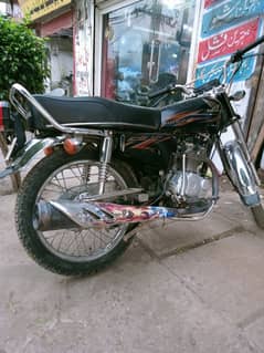 Honda 125CG black colour