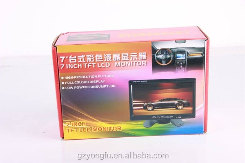 Small Screen 7 Inch 12 Volt Lcd Tv Display Car Tv Monitor MP5/BT 0