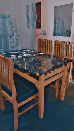 marble dining table